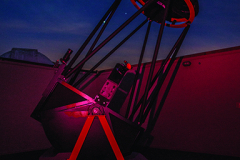 40 inch telescope at night