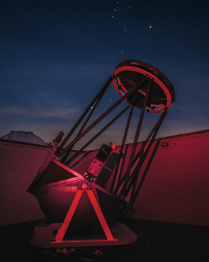 RFO's 40 inch reflecting telescope.