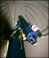 RFO's 8 inch refractor telescope.