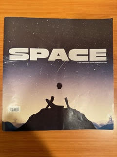 Picture of the cover of Space magazine from Mercury News.