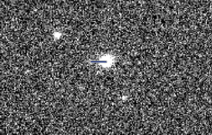 Image of the double star that is the subject of this published paper.